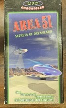 UFO Chronicles: Area 51  Secrets of Dreamland 1996 VHS Goodtimes Home Video - £11.13 GBP