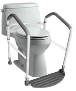 Healthline Toilet Safety Frame &amp; Rails For Seniors - Foldable Heavy-Duty... - $1,633.50 MXN
