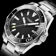 Mechanical wristwatch 316l stainless steel sapphire luminous luxury automatic watch  1  thumb200
