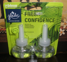 Glade Plug Ins Scented Oil Refills Fresh Confidence 1 Pack = 2 Refills - £7.63 GBP