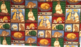 Debbie Mumm New 12 x 22 inches Cats Mumms the Word Crafts Quilt Sewing - £7.43 GBP