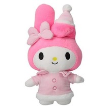 Hello Kitty My Melody 12&quot; Plush Stuffed Christmas Holiday Kawaii Cute New W Tags - £14.26 GBP