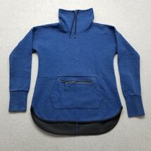 Champion Jacket Womens Medium Blue Pocket Pullover High Neck - €16,10 EUR