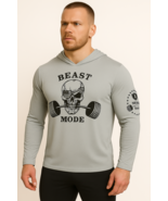 Beast Mode Mens Activewear Lightweight Long Sleeve Fitness Hooded Shirt,... - $27.00