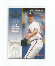 Greg Maddux (Atlanta Braves) 2003 Donruss Champions 1995 Cy Young Card #22 - £3.90 GBP