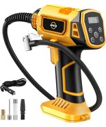 Cordless Tire Inflator Air Compressor for Dewalt 20V Max Battery,150Psi ... - $225.35 MXN