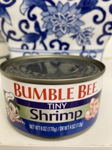 Bumble Bee TINY SHRIMP Wild Caught Seafood 6 oz can - £7.00 GBP