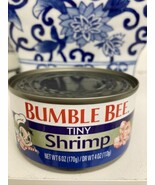 Bumble Bee TINY SHRIMP Wild Caught Seafood 6 oz can - $169.16 MXN
