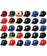 MLB Adult Cotton Twill Raised Replica Baseball Hat 300 Select Team From ... - £15.73 GBP