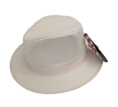 Henschel Hat Company Packable Aussie Breezer Hat- Natural Ivory  Large - New - £33.67 GBP