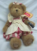 Boyds Coca-Cola Coke Lynette Teddy Bear 11" Plush Stuffed Animal New W/ Tag - $24.74