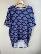 NEW LulaRoe Geometric Diamond Print Irma High Low Tunic Top Shirt Small S NWT - £13.40 GBP