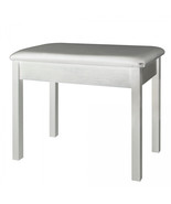 On-Stage KB305W Furniture-Style Piano Bench - White - £93.47 GBP