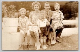 RPPC Philadelphia PA Evangelist Crawford Family c1940s Real Photo Postcard F29 - £39.11 GBP