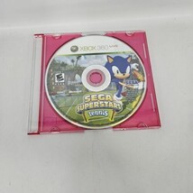 Sega Superstars Tennis Xbox 360 Tested Working Disc Only - $9.85
