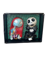 Disney Jack Skellington Sally Salt Pepper shaker set Nightmare Before Ch... - £23.40 GBP