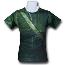 Arrow TV Sublimated Costume T-Shirt Green - £31.22 GBP