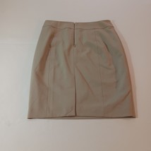 Calvin Klein RN#54163 Back Zipper Women's Tan/Beige Skirt Size 4P image 2