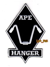 APE HANGER BIKER PATCH motorcycle patches vest mc club embroidered - £4.78 GBP