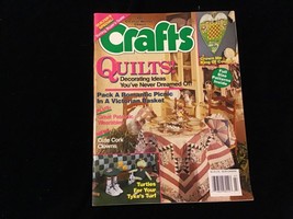 Crafts Magazine July 1989 Quilts! Decorating Ideas You’ve Never Dreamed of - £7.87 GBP
