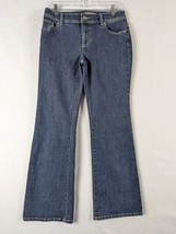 Chicos Womens Jeans Size 0 Cotton Blend Blue - £11.27 GBP