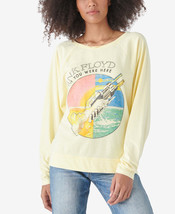 Lucky Brand Pink Floyd Long-Sleeve Cotton T-Shirt, Size Large - £22.72 GBP