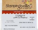 Stamping Bella Merry Slothmas Sentiment Stamps Sloth Christmas Relaxing ... - $29.99