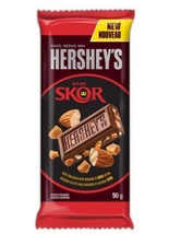 12 X Hershey's With Skor Milk Chocolate Bar 90g Each- From Canada -Free Shipping - $54.18