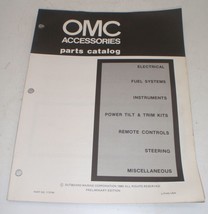 1980 Preliminary OMC Accessories Parts Catalog - $16.98