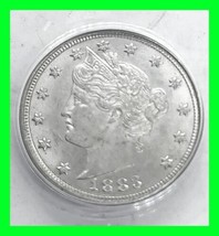 Graded 1883 NO CENTS Liberty Head Nickel 5 Cents - ANACS MS 62 - £115.97 GBP