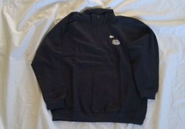 Ouray Men&#39;s Gonzaga Bulldogs Long Sleeve Half-zip Navy Sweatshirt Size XL - £41.35 GBP