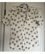 Men’s Old Navy Size Small Short Sleeve Button-Down Shirt – Palm Tree Print - $20.50 CAD