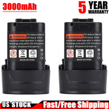 2Pack 10.8 Volt Bl1014 12V Lithium Battery 195332-9 194550-6 - £37.73 GBP