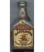 Schenley's Mayflower Straight Rye Whiskey Empty Miniature Glass Bottle 1... - $116.82