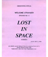 1966’s LOST IN SPACE: WELCOME STRANGER Episode #6 TV series script - $35.07 CAD