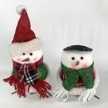 Christmas Birds Set of 2 Friends Figurine Walgreens or Walmart? Santa Ha... - £15.58 GBP