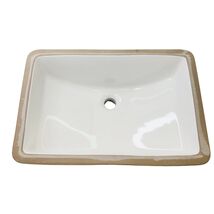 Miseno MNO1812RUBWH Cafe Undermount Bathroom Sink with Overflow - Bright... - $110.90