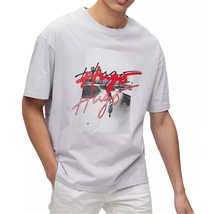 Hugo Boss Men&#39;s Short Sleeve Dateboard Skate Graphic Crew T-Shirt Pastel... - $54.12