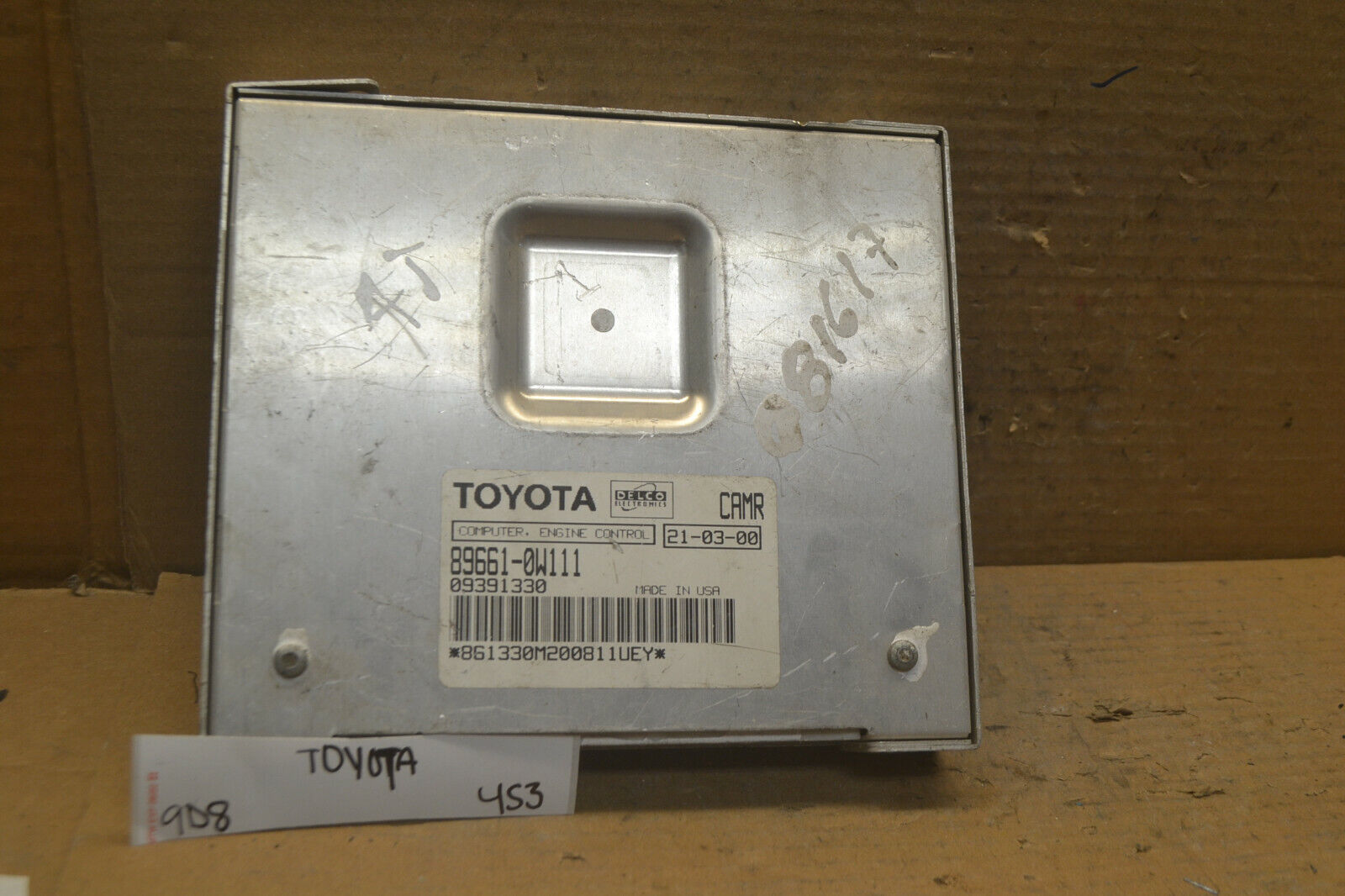 2000 Toyota Camry Solara 6 Cyl Engine Control Unit ECU 896610W111 Module 453-9D8 - £46.40 GBP