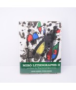 Joan Miro Lithographs Volume 2 Book Art w/ Original Lithos &amp; Dust Jacket... - $508.77 CAD