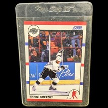 1990 Score Hockey Card #1 Wayne Gretzky Los Angeles Kings - £14.90 GBP