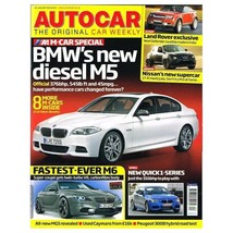 Autocar Magazine January 25 2012 mbox2817 BMWs New Diesel M5 - Fastest Ever M6 - £3.87 GBP