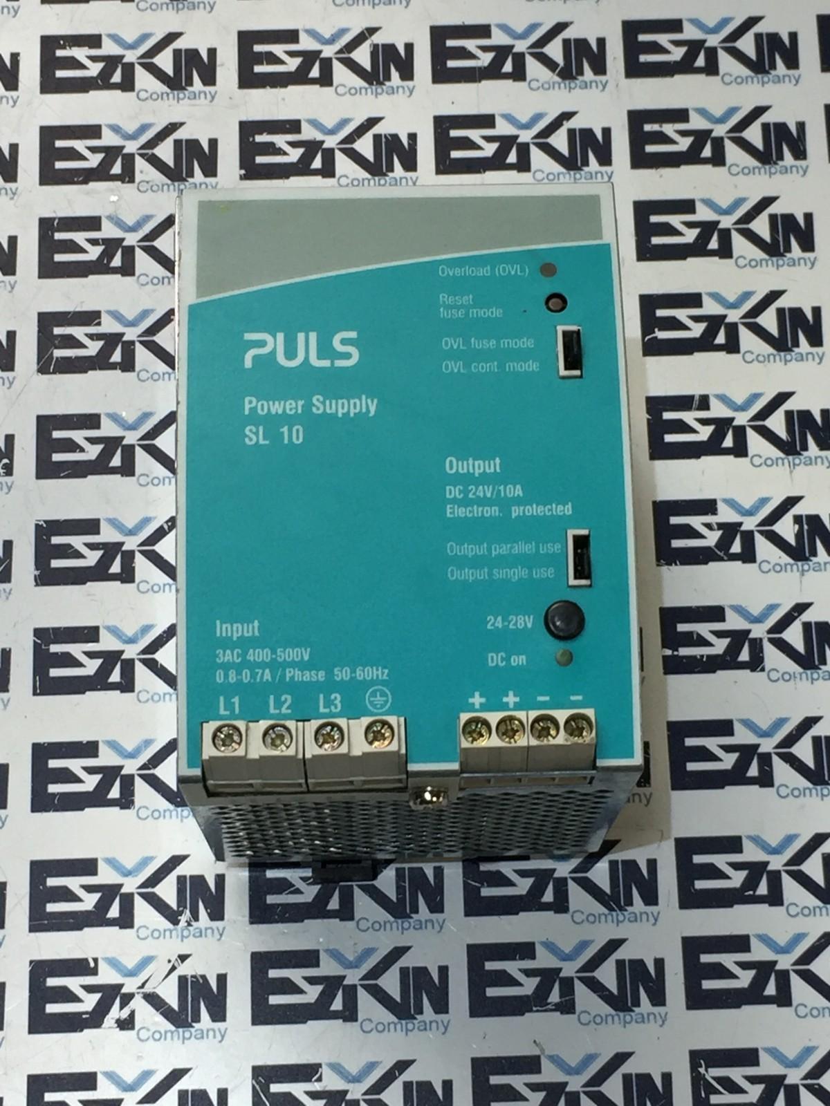 Puls SL10300 REV.B Power Supply Input 3AC 400-500V 0.8A  - $45.90