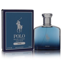 Polo Deep Blue by Ralph Lauren Parfum Spray 2.5 oz for Men - £70.77 GBP