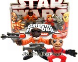Yr 2007 Star Wars Galactic Heroes 2 Pk 2 Inch Figure PONDA BABA and SNAG... - $29.99