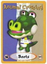 Animal Crossing Boots 101 E-Reader Card Nintendo GBA Villager - £4.34 GBP