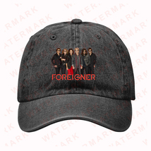 Foreigner on tour 2025 2026 denim hat cap thumb200