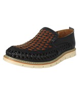 Mens Leather Authentic Mexican Huaraches Basket Woven Traditional Sandal... - $39.95
