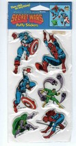 VINTAGE SEALED 1984 Marvel Secret Wars Puffy Stickers Set Spider-Man Doc Ock Cap - £23.73 GBP
