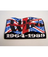 Vtg THE WHO 1964-1989 25th Anniversary CONCERT TOUR Embroidered Sewn ROC... - £8.64 GBP
